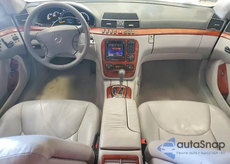 2001 Mercedes-Benz S 430 из США, поврежденный, VIN WDBNG70J01A160733